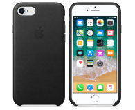 Etui Leather Case do iPhone 8/7 czarne - 384317 - zdjęcie 2